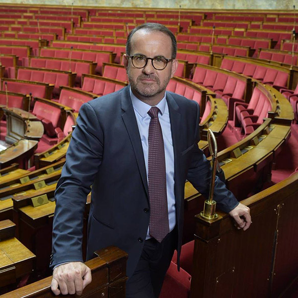 Hervé Saulignac, député de l'Ardèche