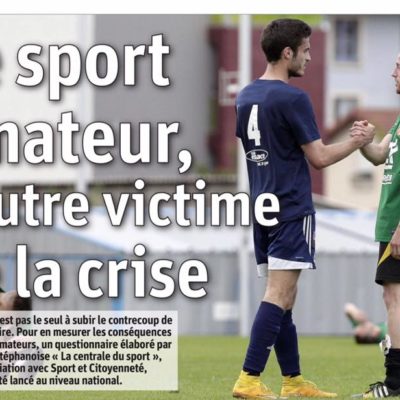 Crise sanitaire et sport amateur : lancement d’une étude d’impact